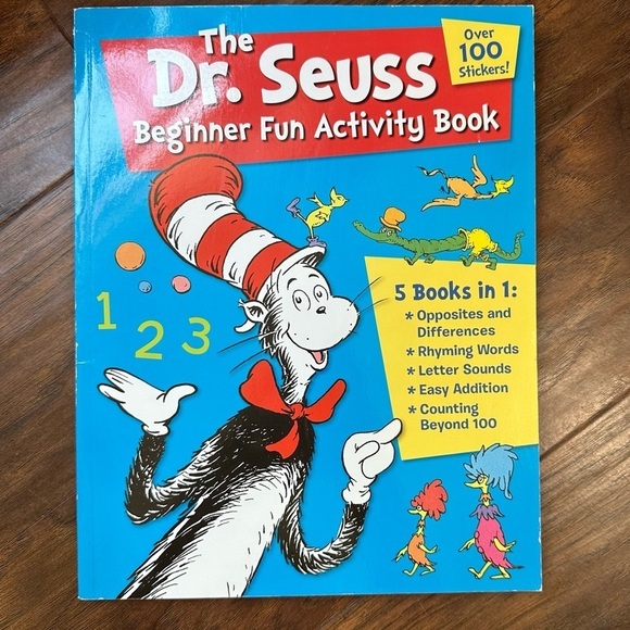 The Dr. Suess Beginner Fun Activity Book - Picture 1 of 6